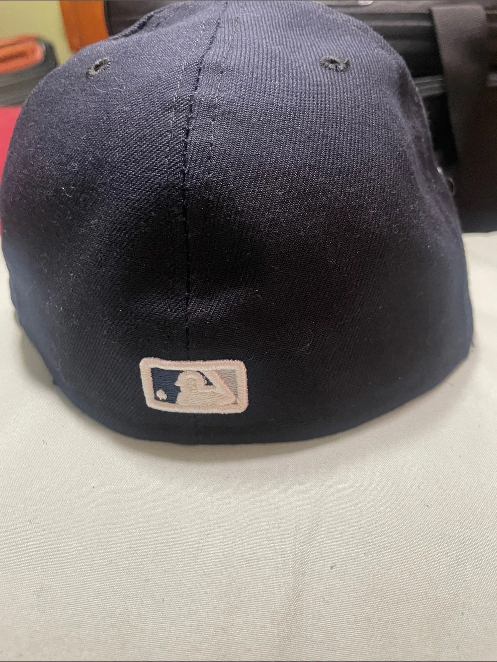 New York Yankees MLB Authentic On-Field Navy Fitted Cap 7 3/8 NWOT